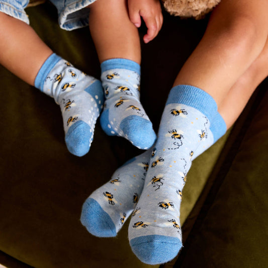 Organic Kids Socks that Protect - Bees