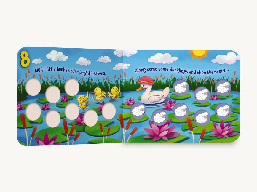 Ten Little Lambs Board Book