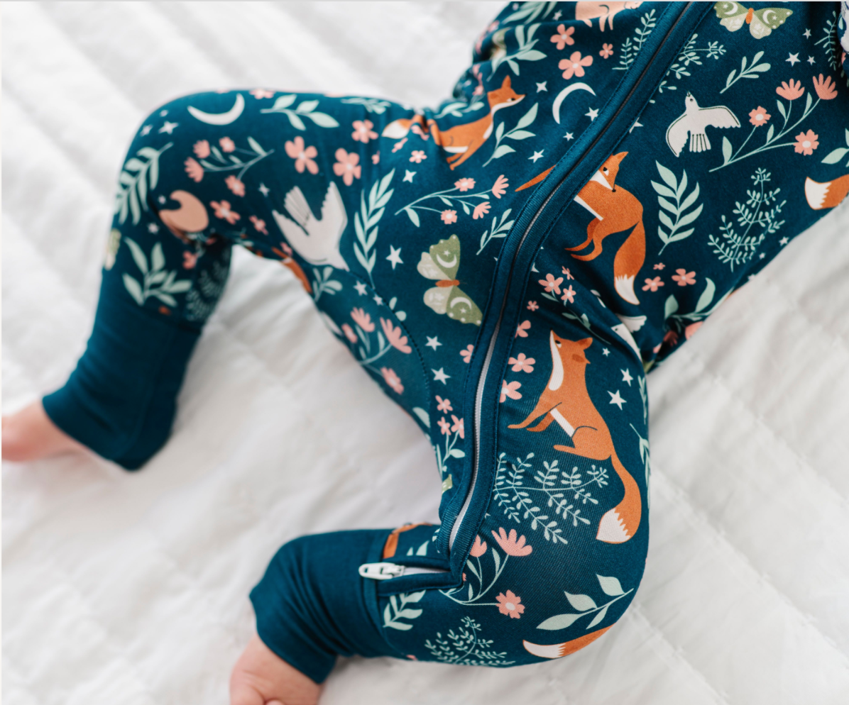 Woodland Girl Bamboo Convertible Pajamas