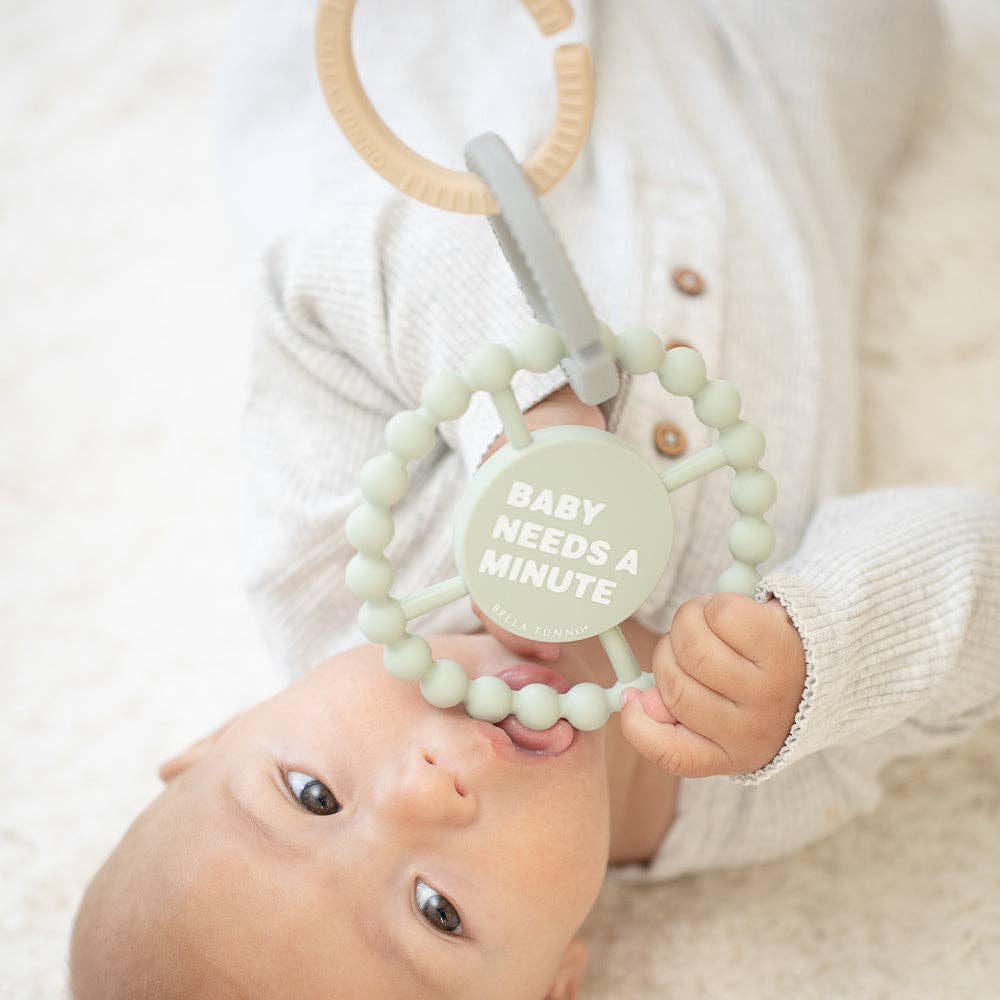 Baby Needs a Minute Happy Teether