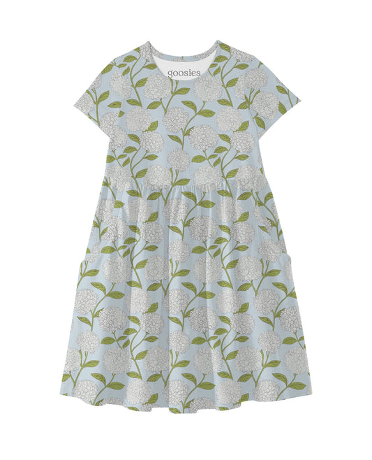 Hydrangeas Bamboo Dress