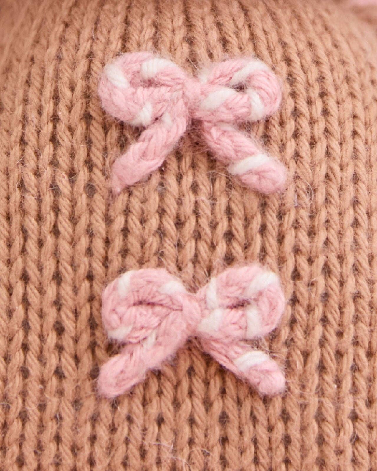 Baby Knitted Candy Swirl Gingerbread