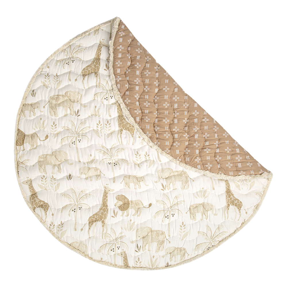 Safari Quilted Play Mat