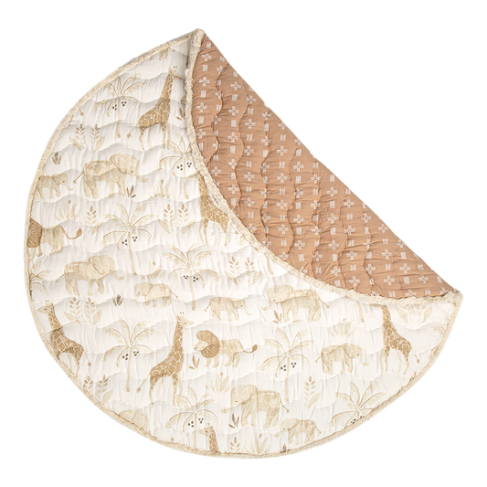 Safari Quilted Play Mat