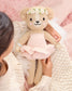 Evelyn the Golden Puppy Knitted Animal: Little - 13"