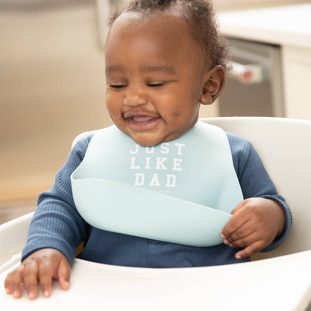 Just like Dad Wonder Bib