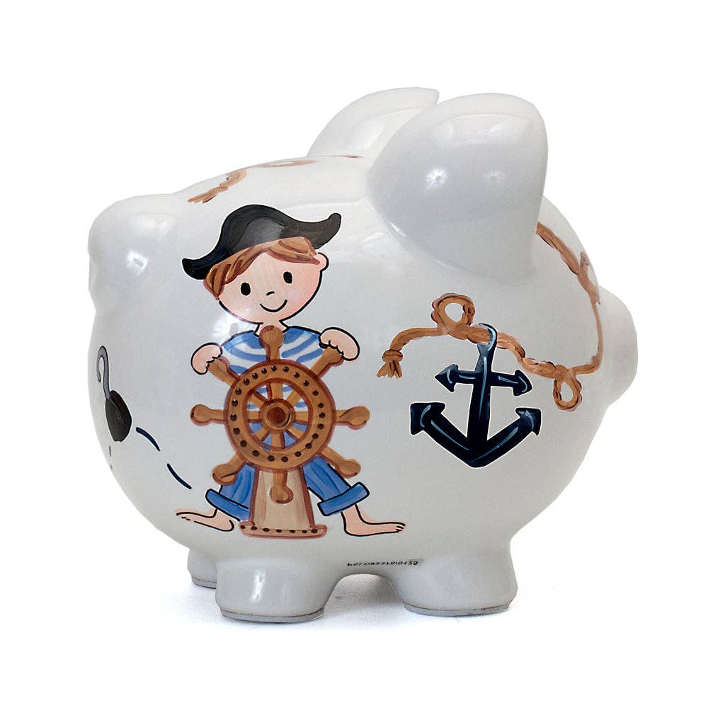 Pirate Large Piggy Bank