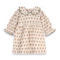 Organic Linen Ina Block Floral Dress and Bloomer Set