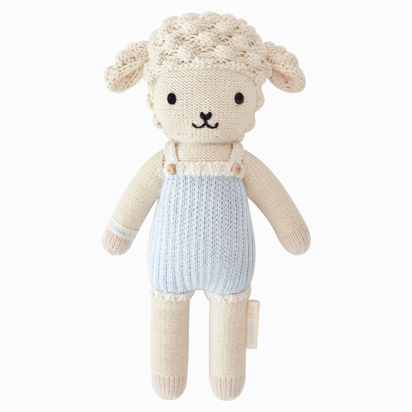 Benjamin the Lamb Knitted Animal: Little - 13"