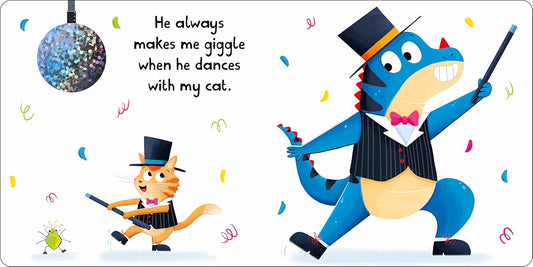 My Best Friend is a Dinosaur Board Book