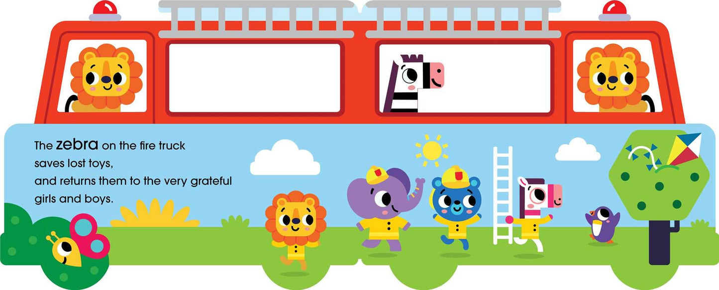 Siren on the Fire Truck Board Book