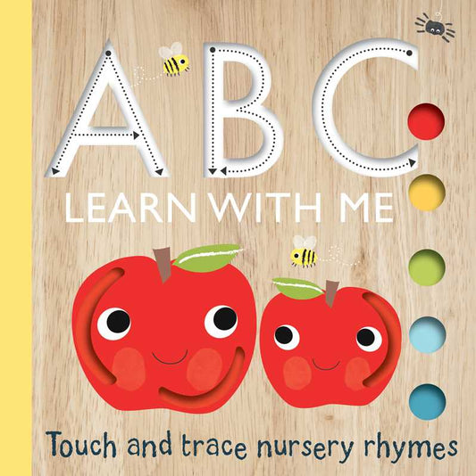 Touch and Trace: ABC Learn with Me! Board Book
