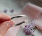 Classic Sterling Silver Bangle Bracelet: Small 0-12m