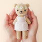 Tiny Olivia the Honey Bear Stuffed Animal