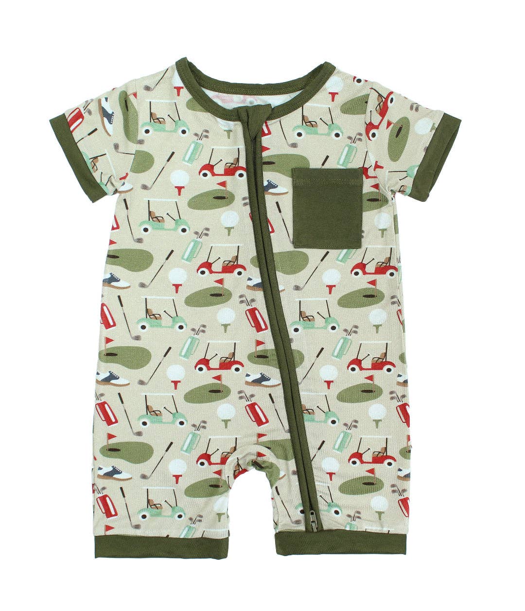 Tee Time Golf Bamboo Shortie Romper