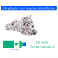 10" Earth Keeperz Snow Leopard Stuffed Animal