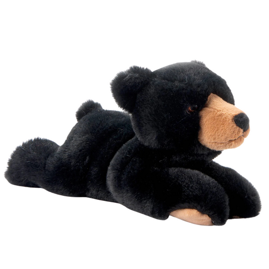 10" Earth Keeperz Black Bear Stuffed Animal