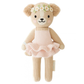 Evelyn the Golden Puppy Knitted Animal: Little - 13"