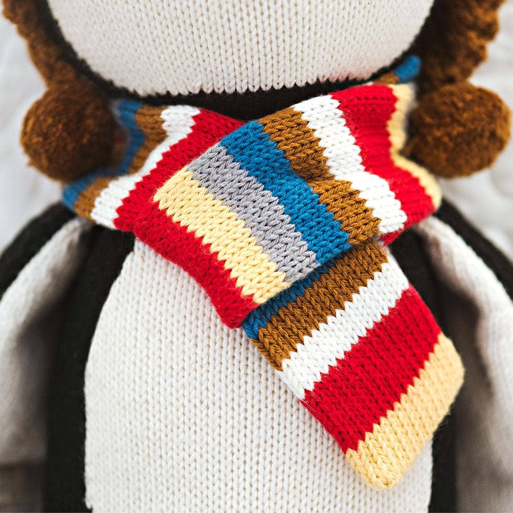 Everest the Penguin Knitted Animal: Regular - 20"