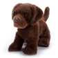 11" Chocolate Lab Dog Stuffed Animal