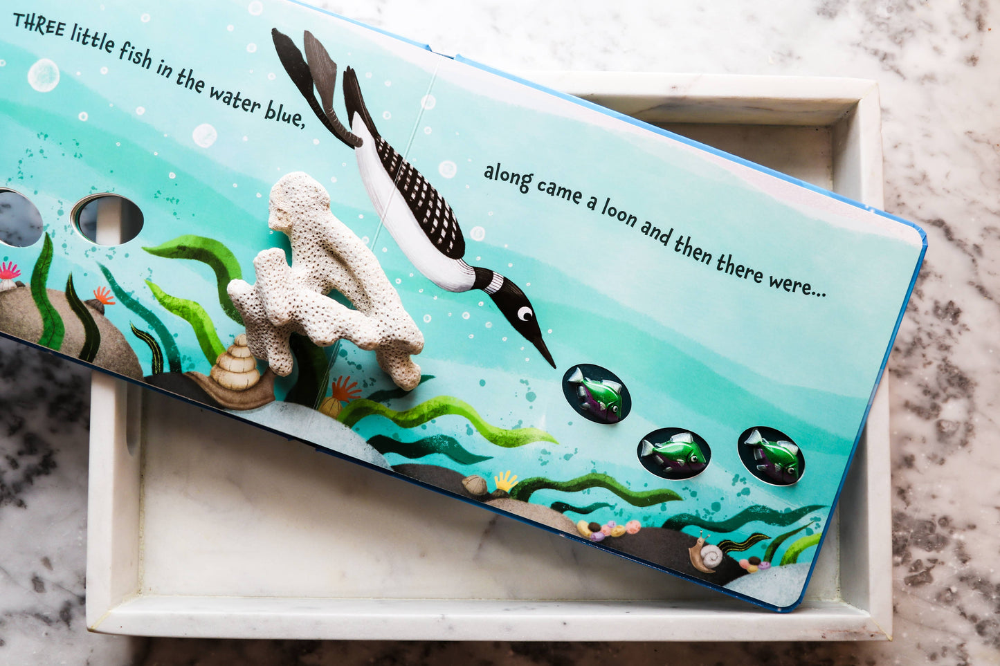 Ten Little Fish Board Book