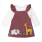 Organic Safari Knit Dress & Bodysuit Set