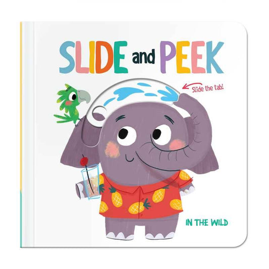 Slide and Peek In The Wild Board Book