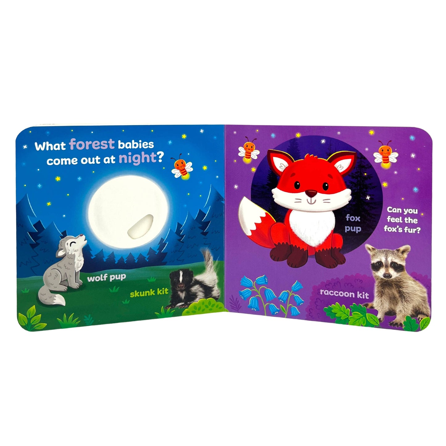 Touch & Feel Forest Babies Interactive Book