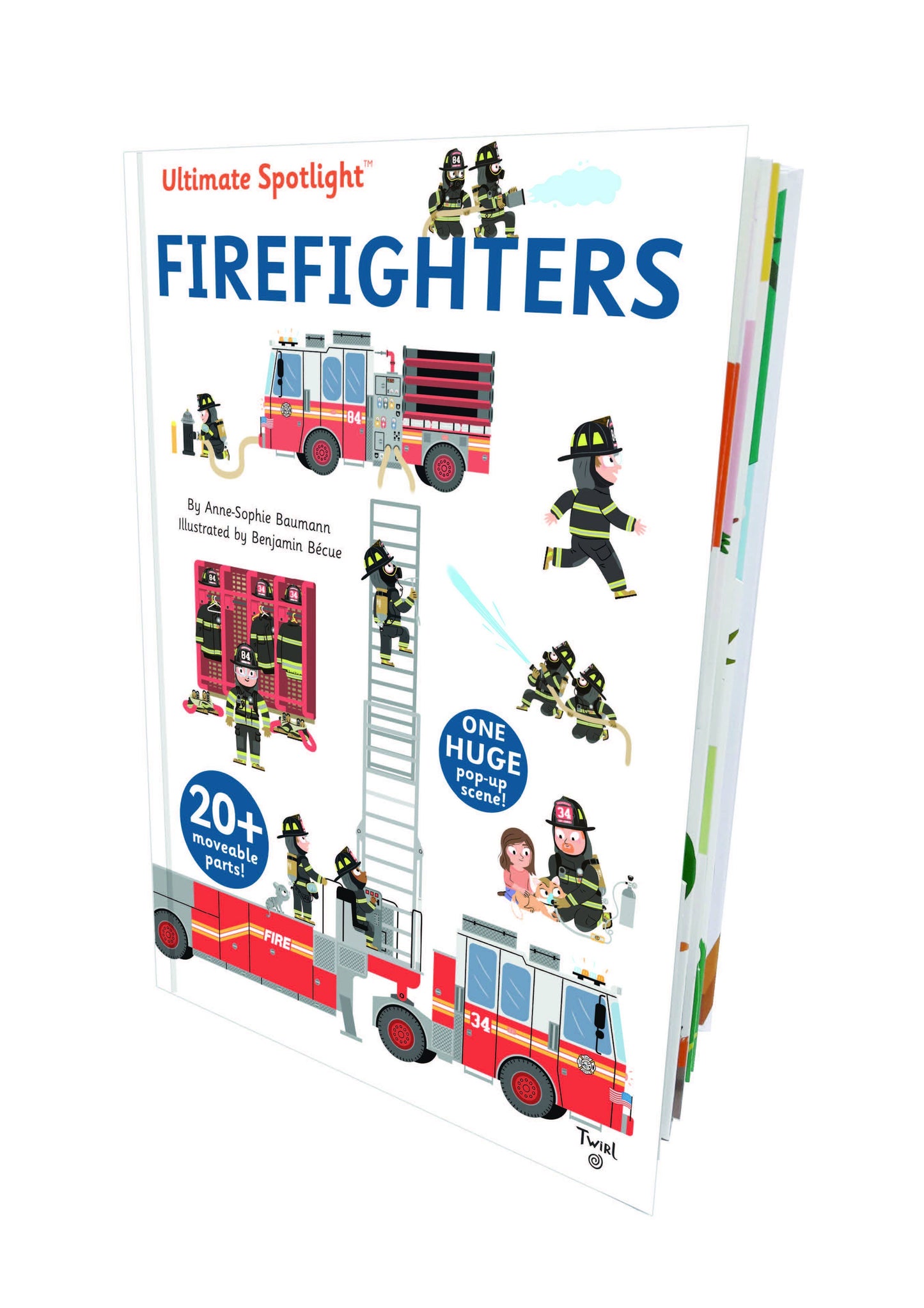 Ultimate Spotlight: Firefighters Pop Up Board Book