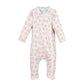 Madison Ruffle Kimono Pima Footie