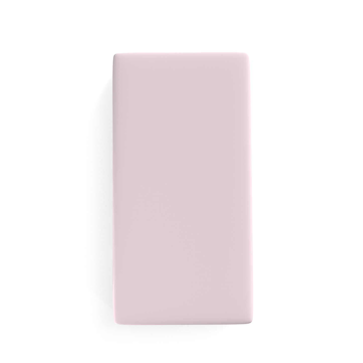 Pima Light Pink Crib Sheet