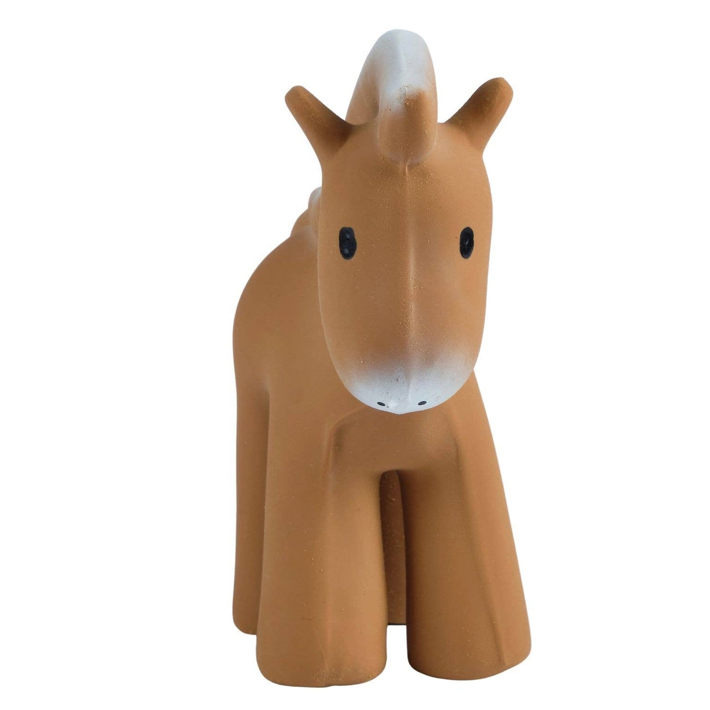 Natural Rubber Horse Teether Rattle