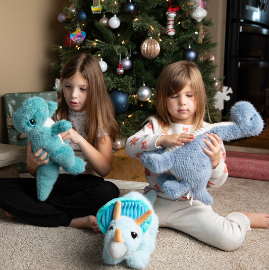 15" Fuzzlez Brachiosuarus Dino Stuffed Animal