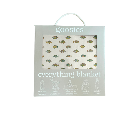 Fish Bamboo Everything Blanket