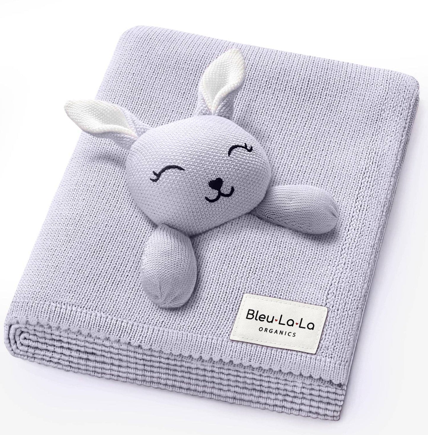 Organic Lavender Blanket with Bunny Comfort Lovey