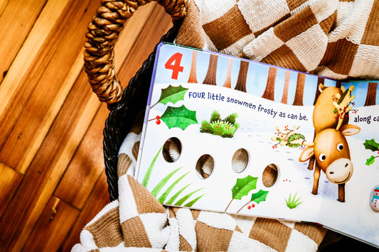 Ten Little Snowmen Board Book