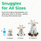 9" Wild Onez Snowy Owl Stuffed Animal