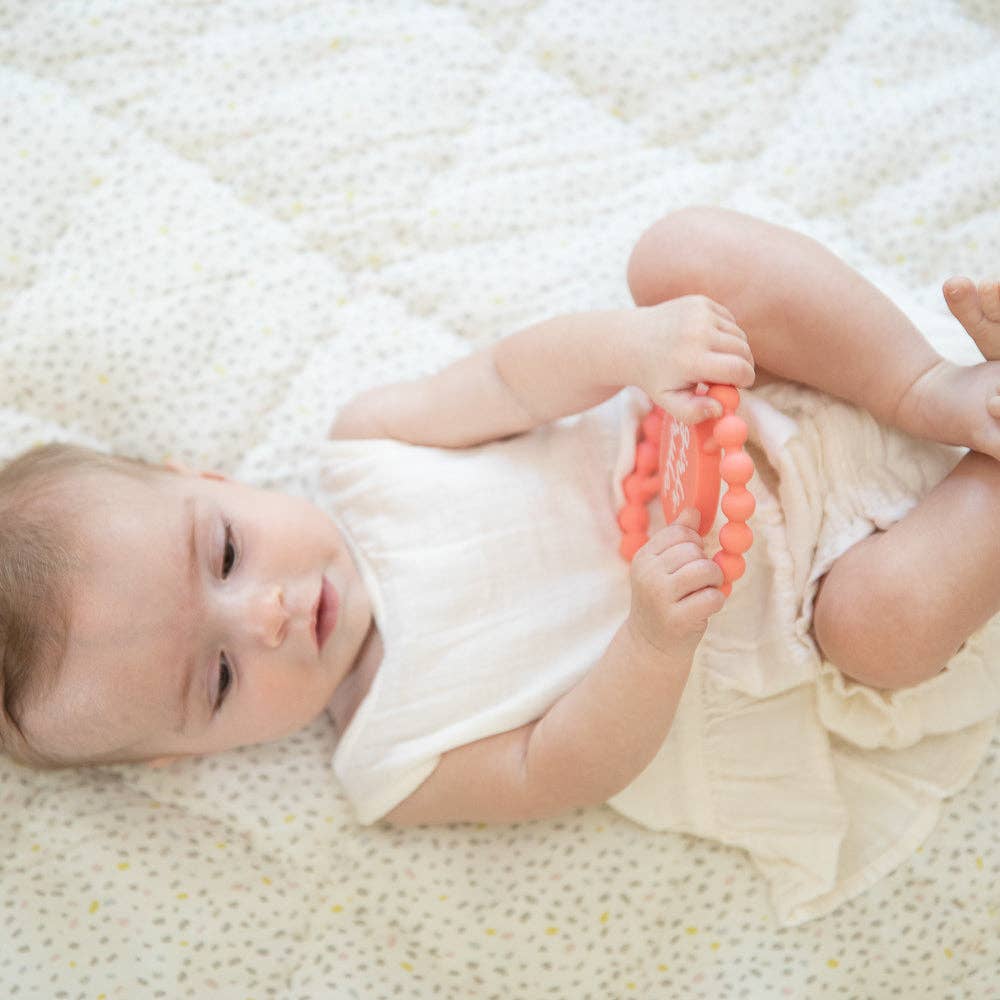 Girls Rule Happy Teether