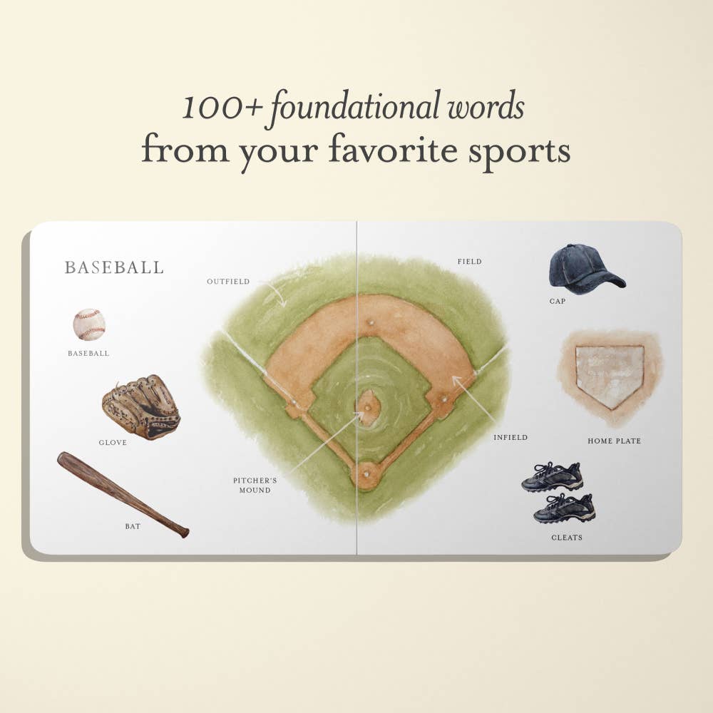 Our Book of Sports First Words Board Book