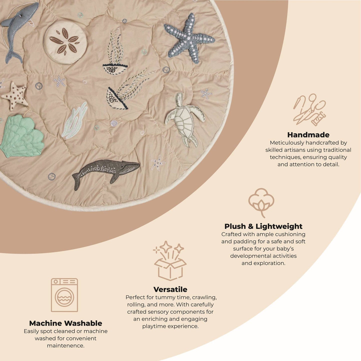 Cove Ocean Adventure Activity Play Mat