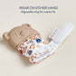 Vintage Bear Itzy Teething Mitt