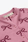 Pink Ribbons Organic Cardigan + Pant Set