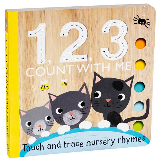 Touch and Trace: 1, 2, 3 Count with Me Board Book