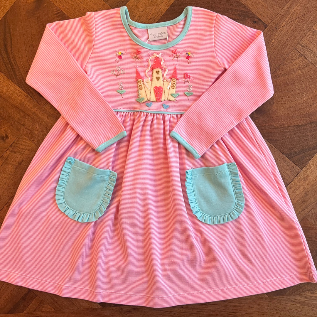 Fairy Castle Pima Pocket Dress