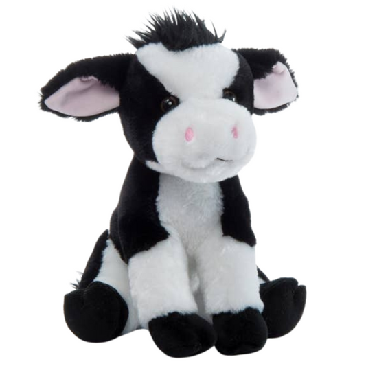 12" Cow Stuffed Animal