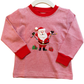 Twinkling Santa Pima Long Sleeve Shirt