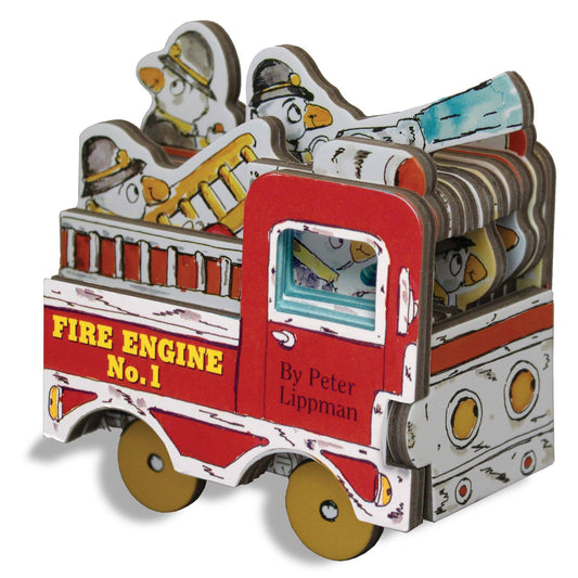 Mini Wheels: Mini Fire Engine 3D Board Book