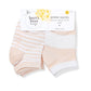 Solid & Stripes Organic Baby Ankle Socks 6 Pack - Ranunculus