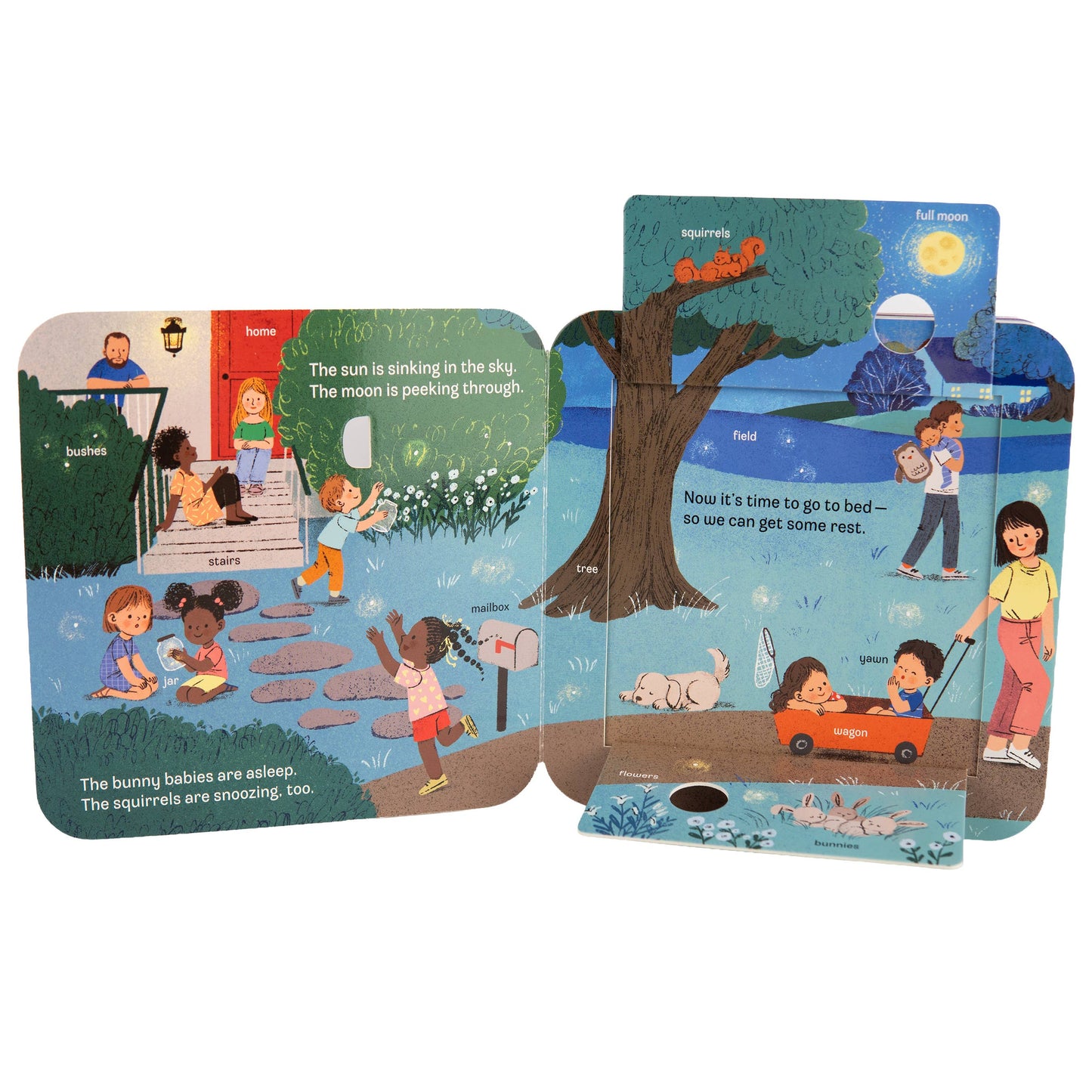 Peek-a-Flap Bedtime Board Book