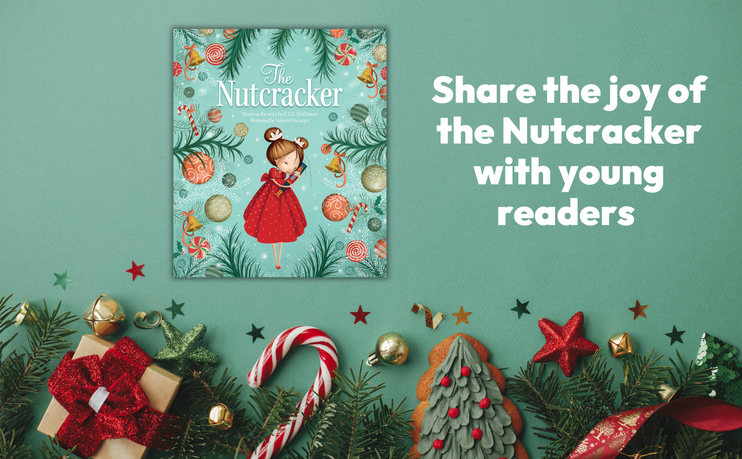 Nutcracker Hardcover Classic Christmas Book